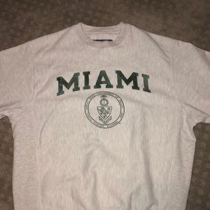 University of Miami vintage sweatshirt